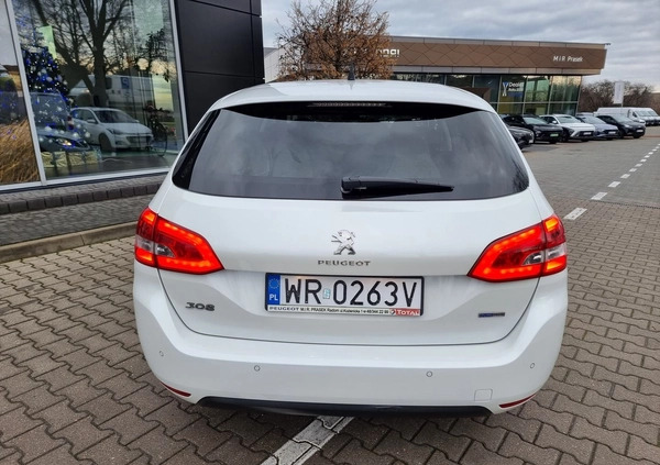 Peugeot 308 cena 43900 przebieg: 97967, rok produkcji 2016 z Radom małe 326